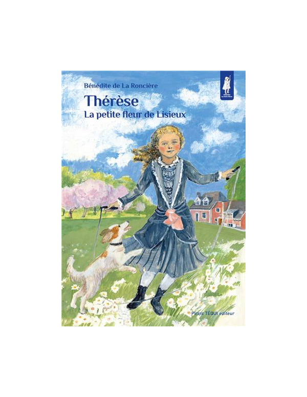 Livre pour enfants de la collection Les Petits Pâtres racontant la vie de Sainte Thérèse de l'Enfant-Jésus