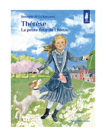Livre pour enfants de la collection Les Petits Pâtres racontant la vie de Sainte Thérèse de l'Enfant-Jésus