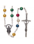 Missionary rosary - mother-of-pearl imitation