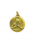 Jolie médaille en bronze de sainte Marie-Madeleine. 2.3 cm