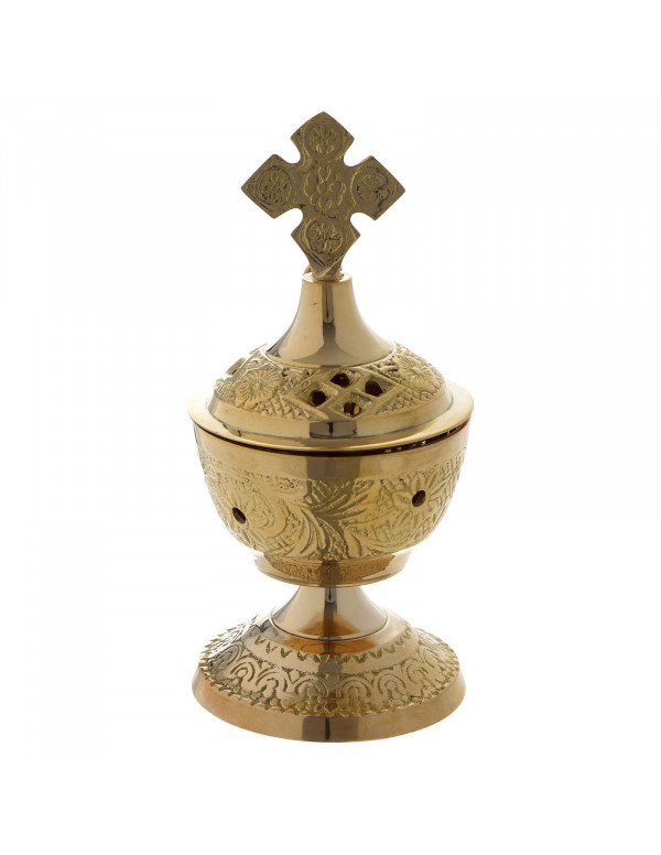 Achetez Brûle-encens en laiton objets religieux sur La boutique de  l'Espérance - Brûle-encens en laiton
