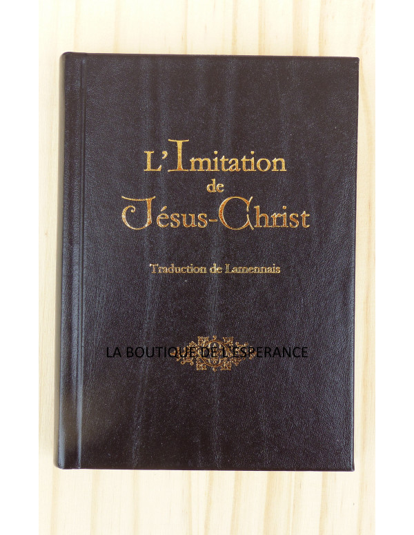 Très belle édition reliée de l'Imitation de Jésus-Christ