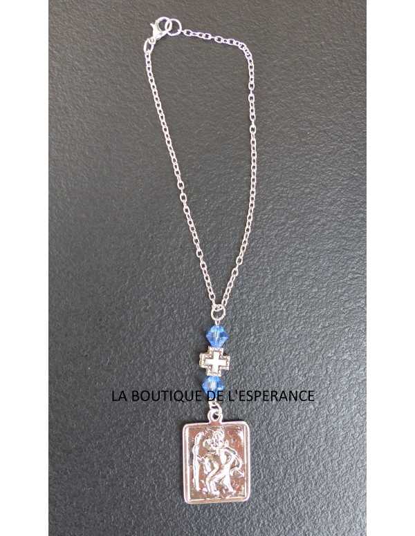 Pendentif rétroviseur rectangulaire