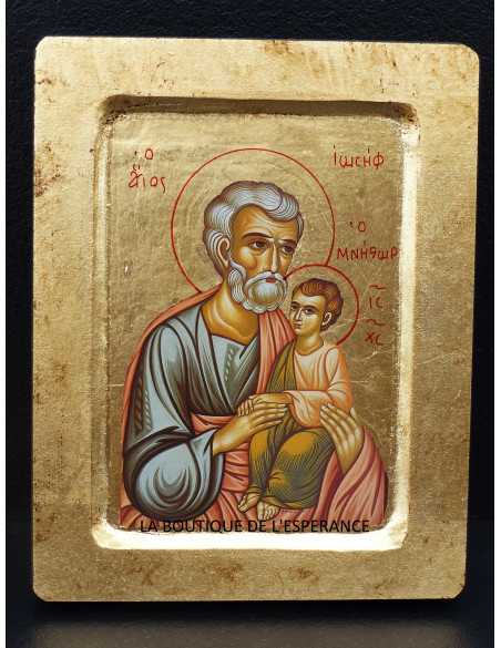 Greek Icon - Saint Joseph