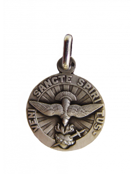 Médaille du Saint-Esprit en Argent 14 mm de diamètre