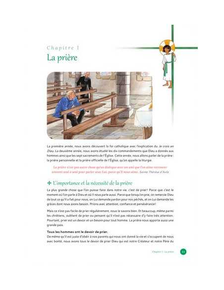 Catéchisme Le Chemin du Ciel - 3ème année - La prière et la liturgie
