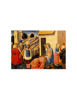 L'adoration des Rois Mages - Fra Angelico - carte double