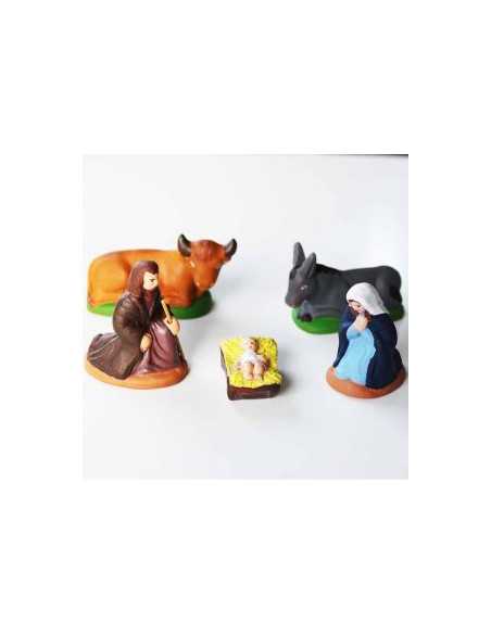 Santons à peindre - Coffret Nativité