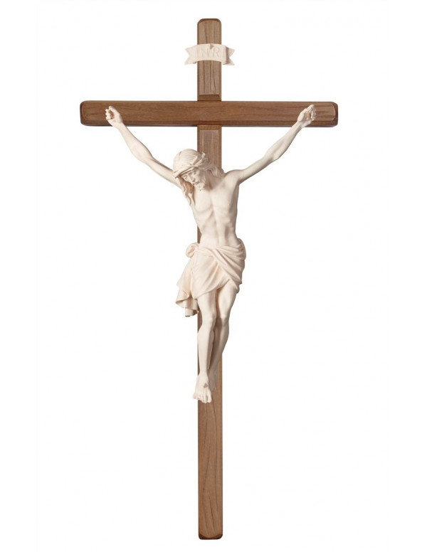 Croix en bois de 23cm Grand crucifix du Christ