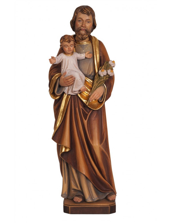 Buy Wooden statue of Saint Joseph at La boutique de l'Espérance ...