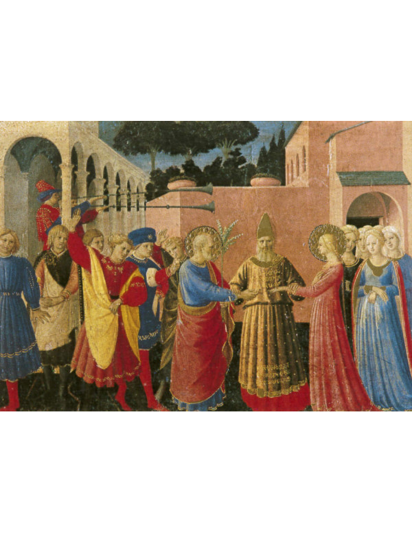 Image "le mariage de la Vierge" de Fra Angelico