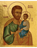Icône de Saint Joseph à l'Enfant