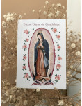 Image de Notre-Dame de Guadalupe réalisée par Anne-Charlotte Larroque