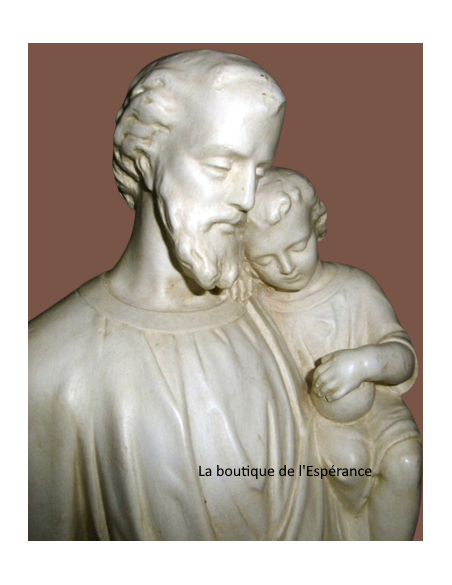 Saint Joseph et l'Enfant-Jésus - 47 cm