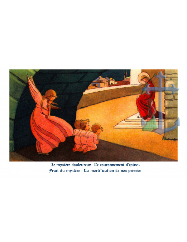 Les 15 mystères du Saint Rosaire en images. Rosaire illustré en images