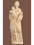 Wooden statue of Saint Joseph