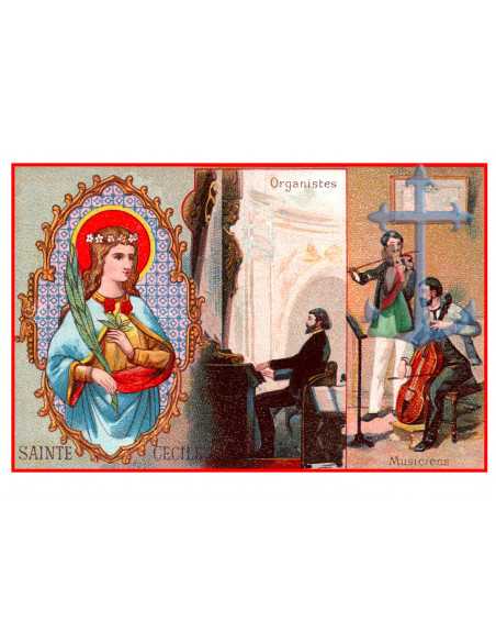 Saintes patronnes - Images anciennes