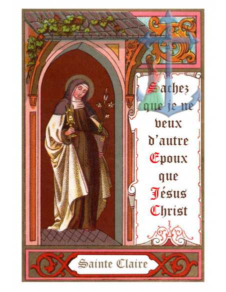 Saintes patronnes - Images anciennes