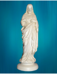 Statue en plâtre du Sacré-Cœur de Jésus de 31 cm