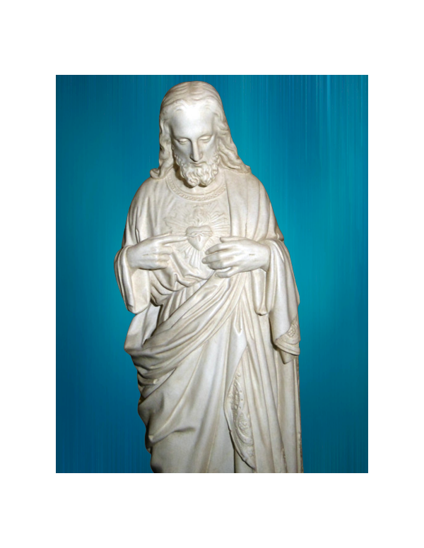 Statue du Sacré-Cœur de Jésus