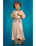 Painted wooden statue -Infant-Jesus