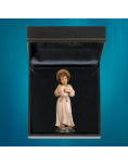 Painted wooden statue Child Jesus