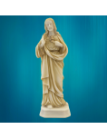 Sacred-Heart Statue - gold alabaster