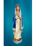 Statue of the Virgin with joined hands