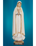 Painted wooden statue of Our Lady of Fatima