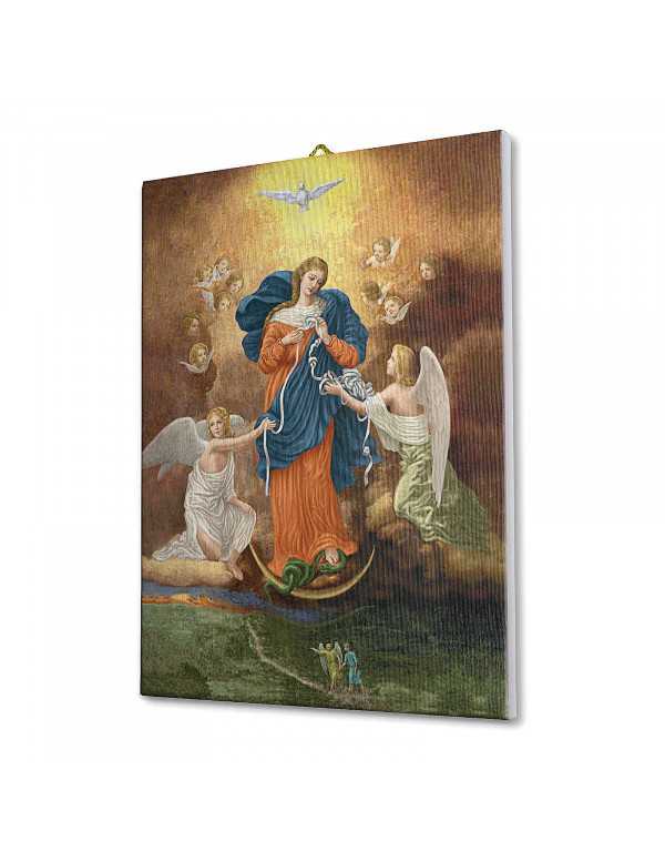 Tableau sur toile Marie qui défait les nœuds