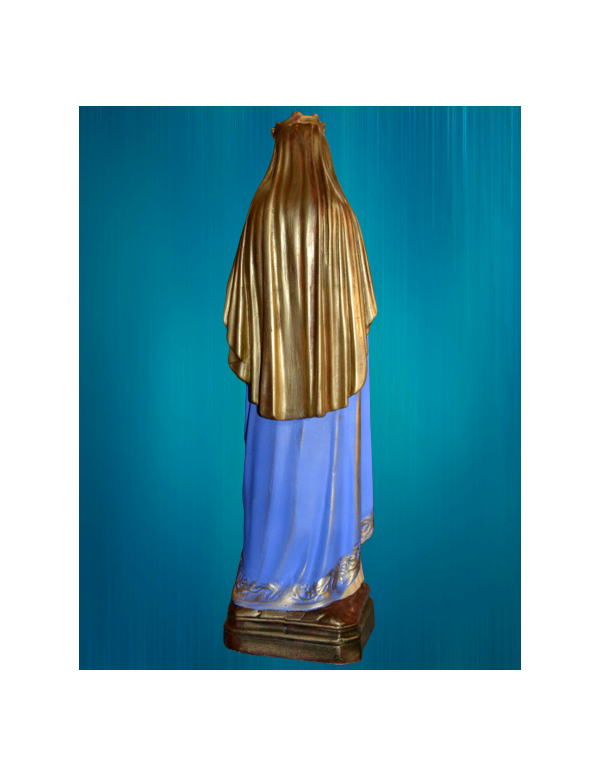 Statue of Our Lady of Wisdom polychrome