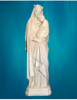 Magnifique statue de Notre-Dame de la Sagesse, de fabrication française.