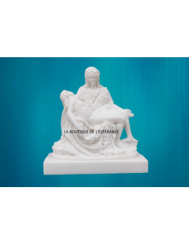 Statue de la Piéta en albâtre