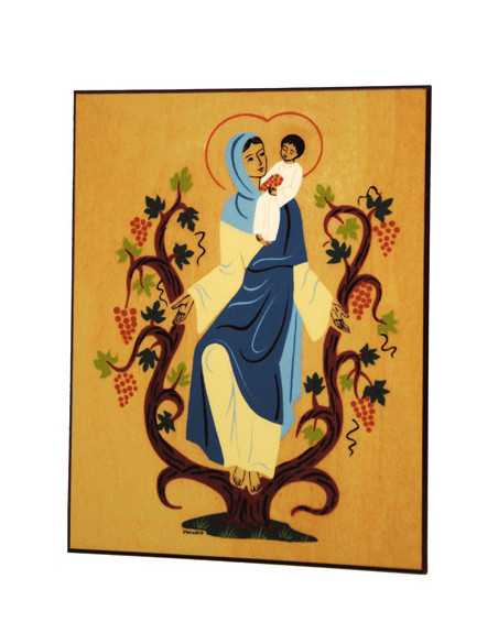 Tableau Vierge à la Vigne