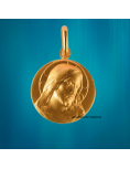 Médaille Christ - plaqué or