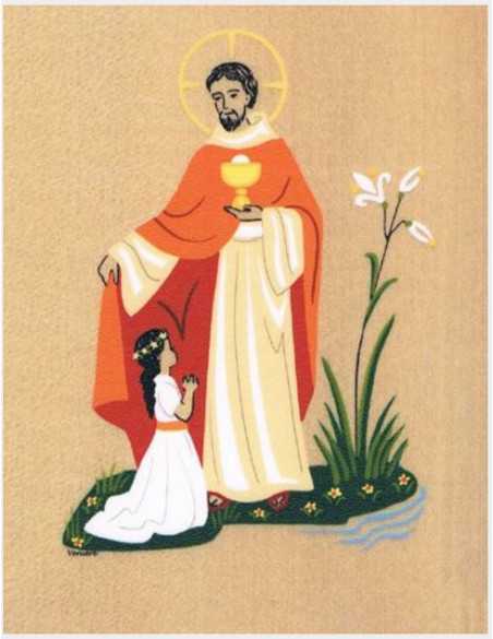 Tableau Jésus Pain de Vie (fille ou garçon)