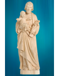 Wooden statue of Saint Joseph