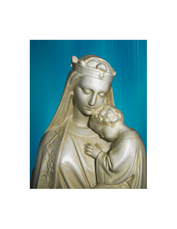 Statue of Our Lady of Wisdom 6.6 in - 7.8 in