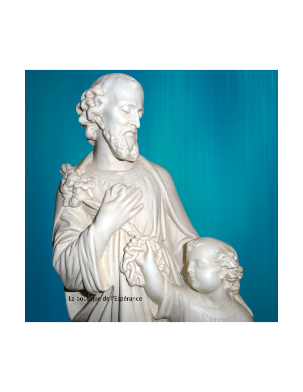 Statue of Saint Joseph with Jesus