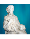 Statue of Saint Joseph with Jesus