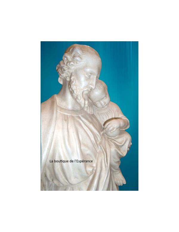 Statue de Saint Joseph d'Alep - 62 cm