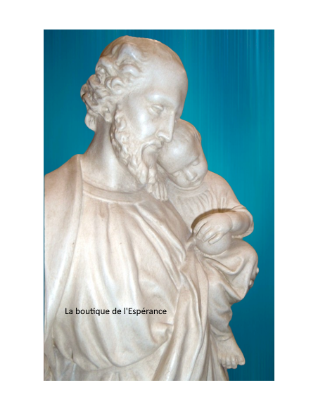 Statue de Saint Joseph d'Alep - 62 cm