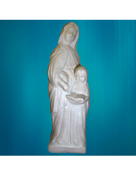 Jolie statue de sainte Anne et de la Vierge Marie Enfant