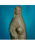 Statue of Saint Anne with the child Mary