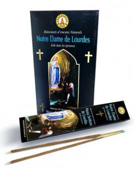 Bâtonnets d'encens - Notre-Dame de Lourdes - Bâtonnets encens - Notre-Dame  de Lourdes