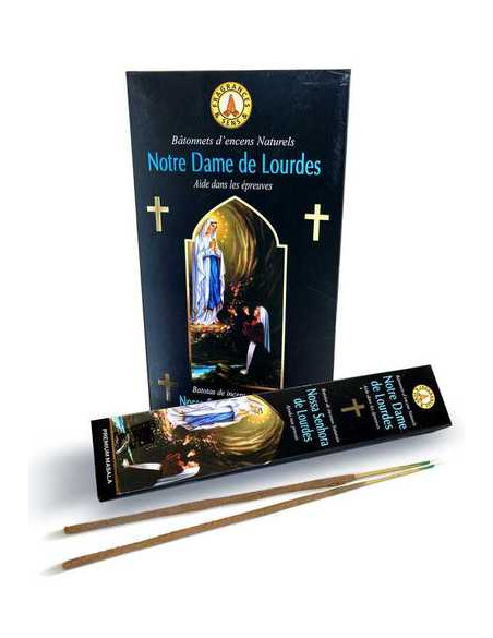 Bâtonnets encens Notre-Dame de Lourdes