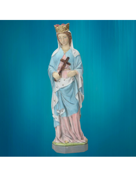 Statue de Notre-Dame de La Salette en pierres reconstituées et résine selon le style Pierre de France