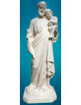 Saint Joseph with the Infant Jesus - 47 cm