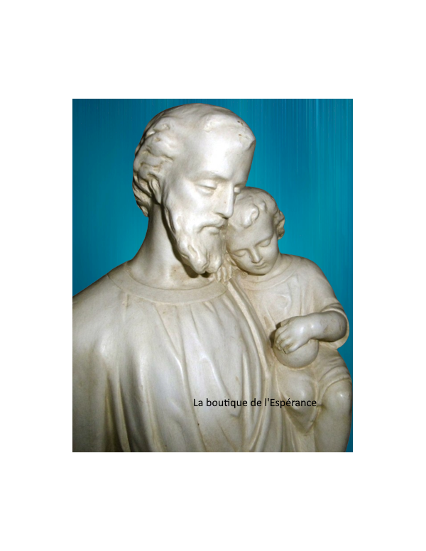Saint Joseph et l'Enfant-Jésus - 47 cm