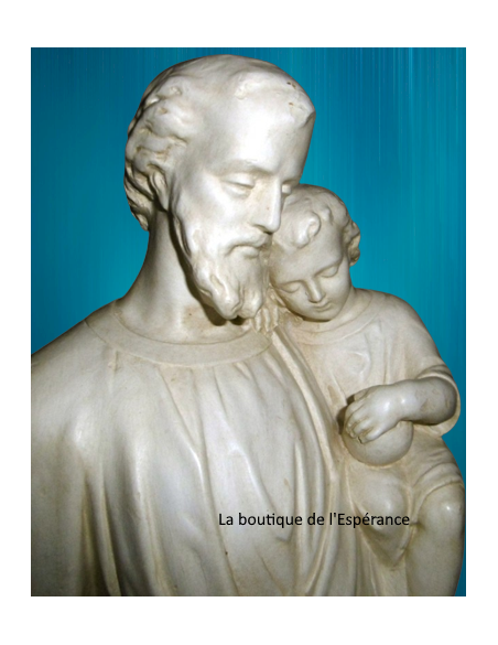 Saint Joseph with the Infant Jesus - 47 cm